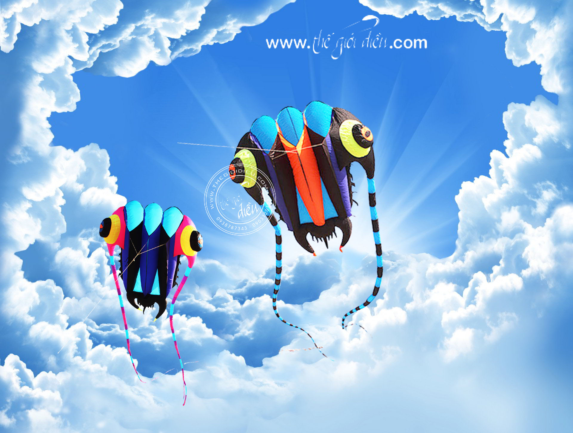 .:::Thế Giới Diều:::.Diều Độc - Đẹp - Lạ